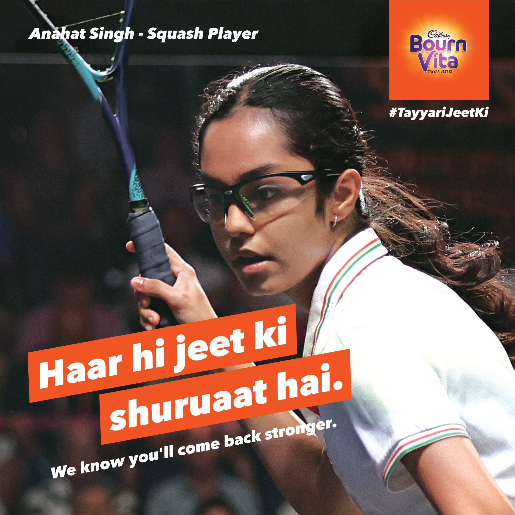 BournvitaIndia on Twitter "Anahat Singh is the youngest squash player