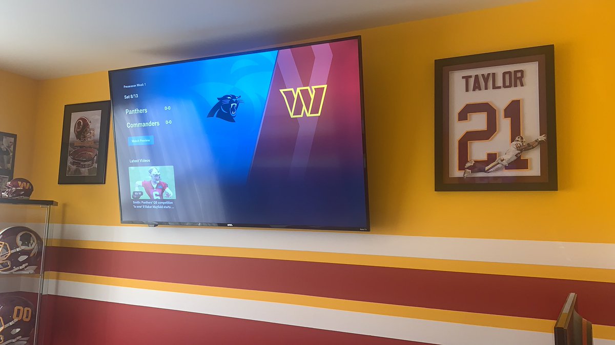 DC_Sports_Guy91's tweet image. Due To Working Tonight I’ll Be Watching From The Man Cave. #HTTC #TakeCommand #BurgundyInfantry