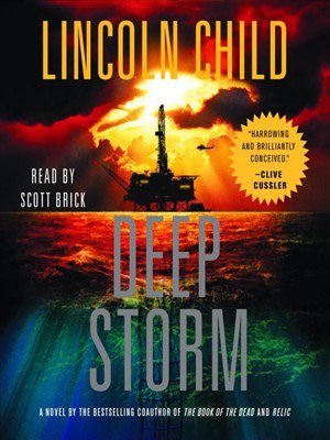 DarleneBookNook's tweet photo. I realize that it’s Saturday already and I’m a day late 🤷♀️ but my #FridayListens is DEEP STORM (Jeremy Logan #1) by Lincoln Child who is a new-to-me author #LincolnChild @BOTLibrary narrated by @ScottBrick #HSreadathon https://t.co/AlMm5YPaUe