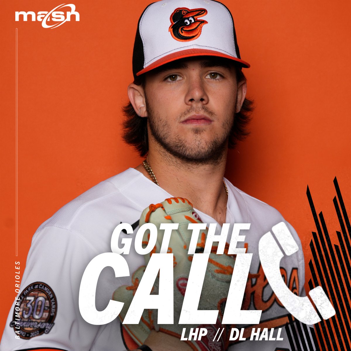 It’s official: It is DL Hall Day.

The Orioles have recalled their No. 4 prospect.