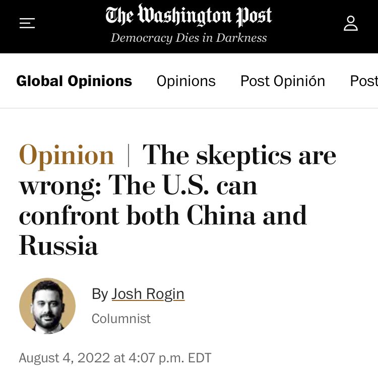 GalLuft's tweet photo. Will any of those media outlets ever print an article titled “America should seek peace with…” https://t.co/4lqtUZInVn