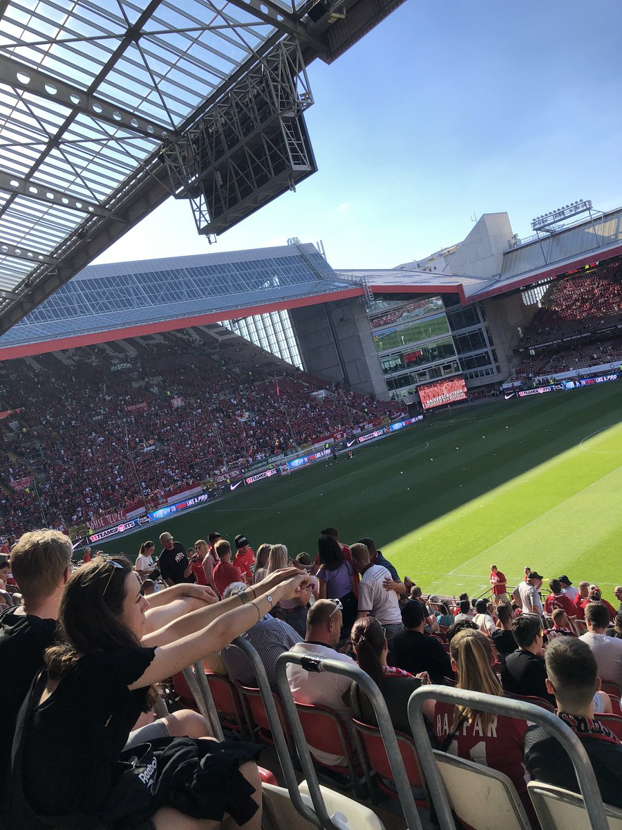 Schade, dass es nicht wenigstens für ein Unentschieden gereicht hat. 

Stimmung war wieder klasse! 
Weiter gehts! 👹#betze