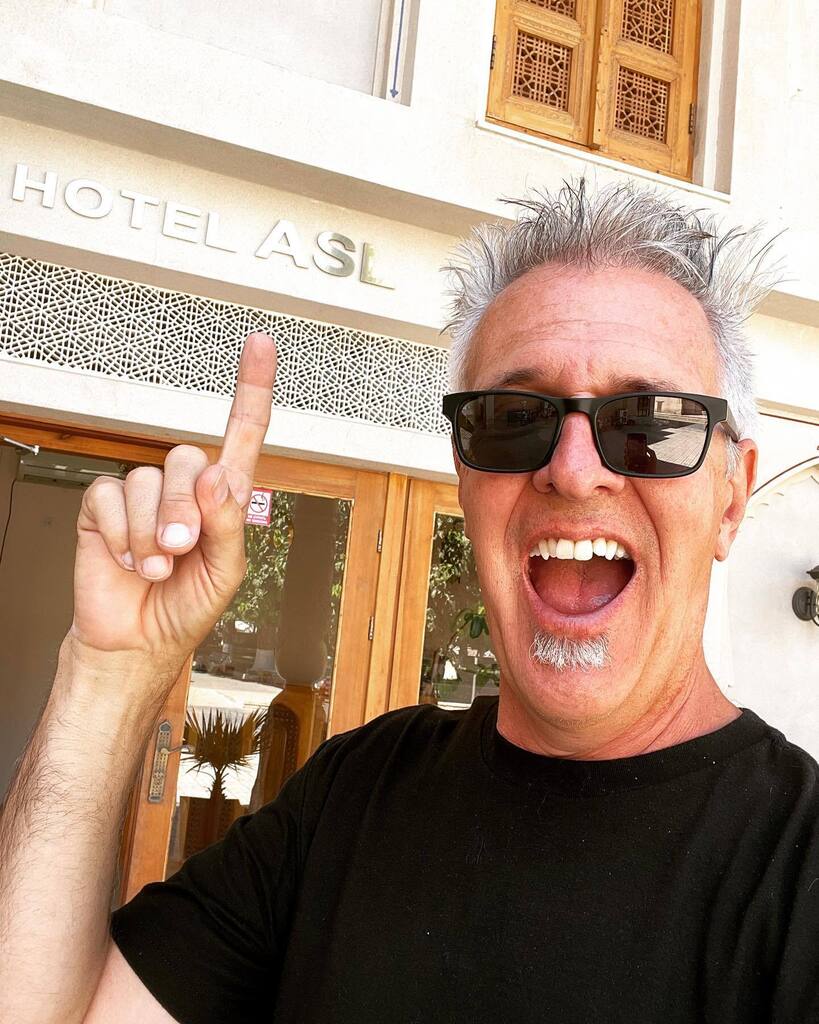 which you like better?  pic #1 or #2? 😁 hotel ASL in bukhara, uzbekistan. instagr.am/p/ChNCkh4M3kU/