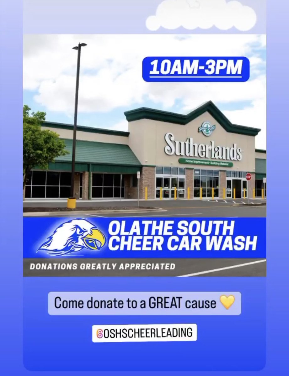 💙OS Cheer Car Wash💛