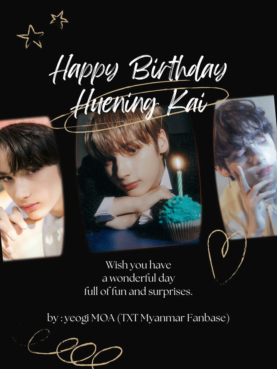 Happy Birthday MOA's forever Diamond maknae aka Music Genius Huening Kai 🤍
Wish you achieve all the best things in this world🤍 <a href="/TXT_members/">TOMORROW X TOGETHER</a>

HAPPY BIRTHDAY HUENING KAI

#휴카 #민디 #옹심이
#AngelRockstarHueningkai
#MOAの天使ヒュニンカイ
#휴닝아_어서와_너를위한_여름이야