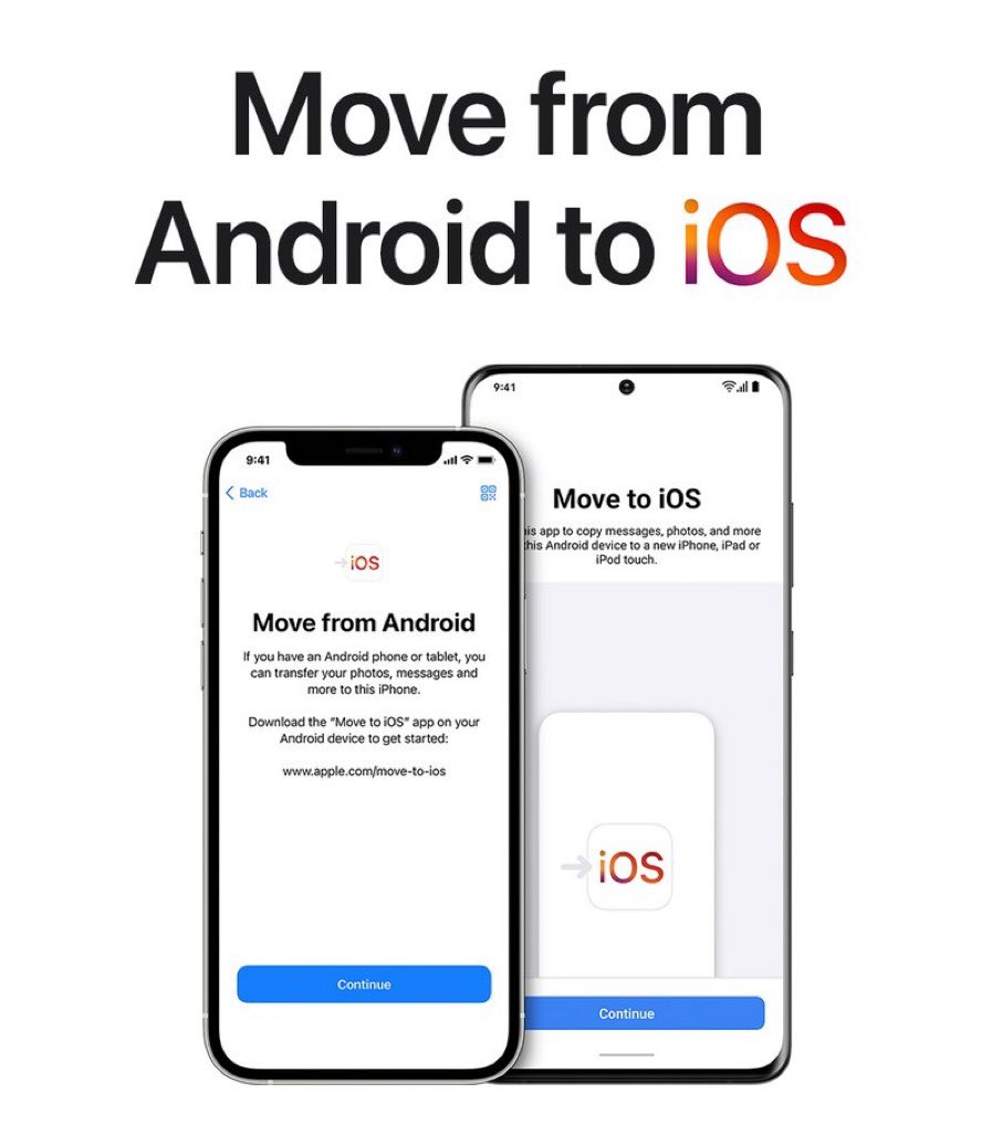 i_tech_reviews's tweet photo. Apple Tips!!

Teléfono nuevo, mismos datos. 🤩

A partir de #iOS155, si te cambias de #Android a iOS, puedes transferir tus datos de #WhatsApp, así como tus fotos, mensajes, contactos y más. Así es como se usa Move to #iOS: https://t.co/E2NeB1aBre https://t.co/X4ANLnaXDX