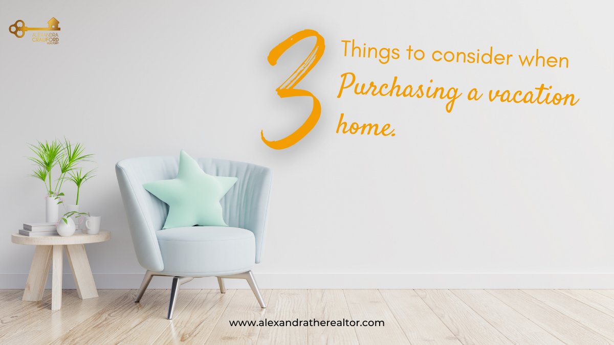 AlexandraSDRE's tweet photo. 🔸 Have a budget you know you can afford.  
🔸 Know where you want to be.  
🔸 Make sure the type of vacation home you buy suits your lifestyle.   

Purchasing a vacation home may be a good investment. However, you still want to weigh the pros and cons to avoid pitfalls. https://t.co/3diDXECIdX