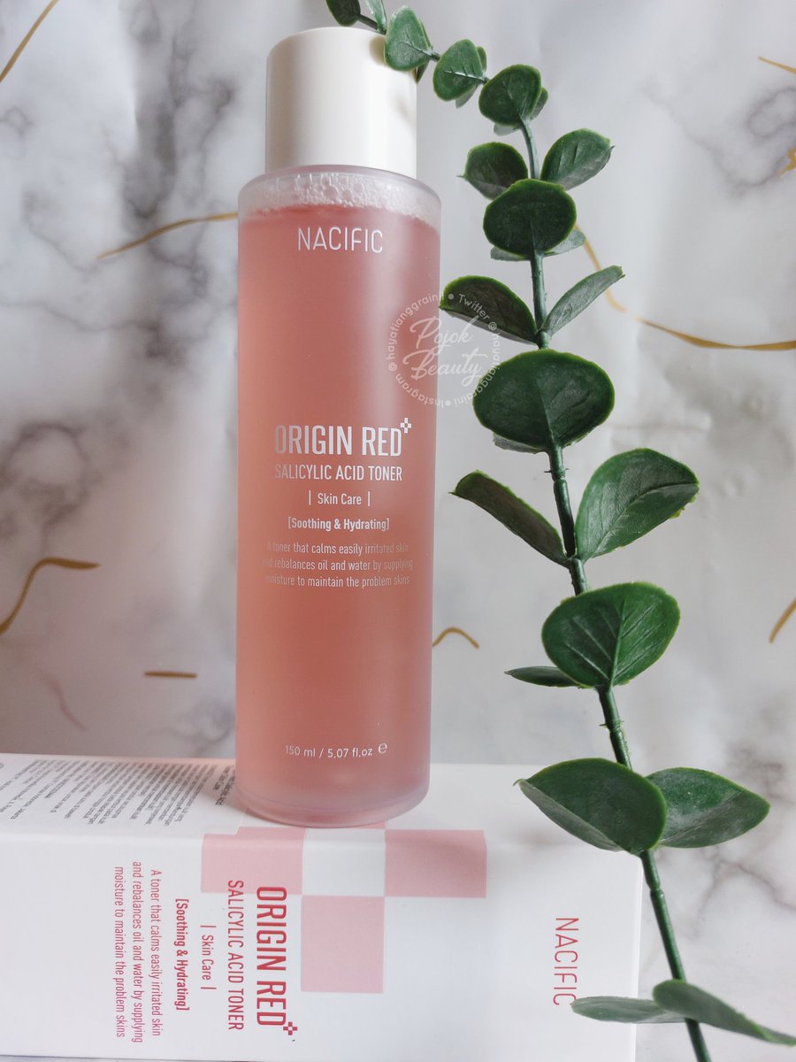 hayddengemz's tweet photo. Sebel ga sih kalau kulit berjerawat tapi juga sensitif?! Kenalan yukk sama si merah produk baru dari @nacific_id ini.
#racuninskincare #HayReview
✨️NACIFIC Origin Red Salicylic Acid Toner Skin Care✨️
-- A review https://t.co/kVrcSl3Gv4