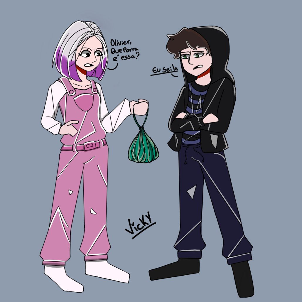"Vai todo mundo morrer hoje"
PFFFF deixo aqui a minha contribuição para esses dois perfeitos

#OSNI #OSNIFanart #OlivierFlorence #amelieflorence