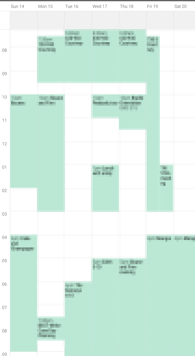yamjamresident's tweet photo. this is the schedule of someone who never learned how to say no https://t.co/HXo4dgEblb