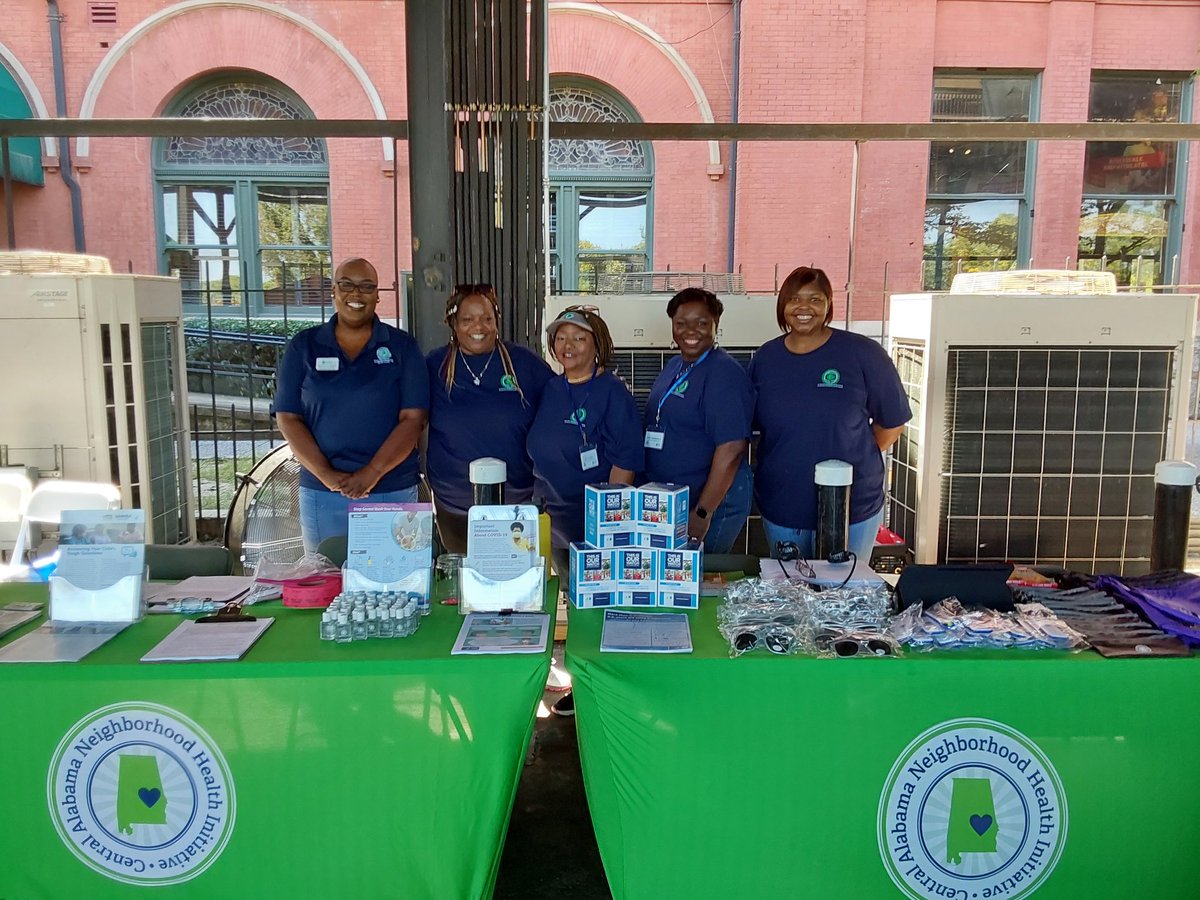 thebridgecentr's tweet photo. Come on out to Union Station Train Shed to see the CANHI Team and a host of other vendors and exhibits for @mgmcityevents Youth Day Festival! Stop by and take our healthcare survey, get free literature, and giveaways. See you soon! 

#empower334 
#my334cares 
#AlabamaAHEC https://t.co/VJ73ogSG7B