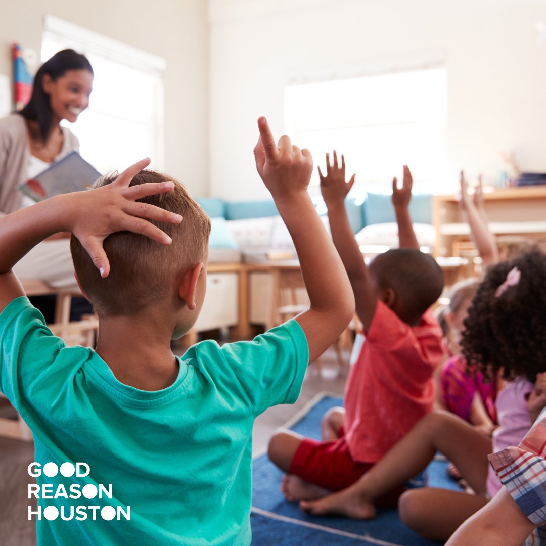 GoodReasonHou's tweet photo. August is Get Ready for Kindergarten Month! As we start the 2022-23 school year, you can read about skills parents can help practice at home with their future kindergarteners: https://t.co/kGRTBymz0C #MakeItAGoodYear 📚✏️ https://t.co/p093umxlFc