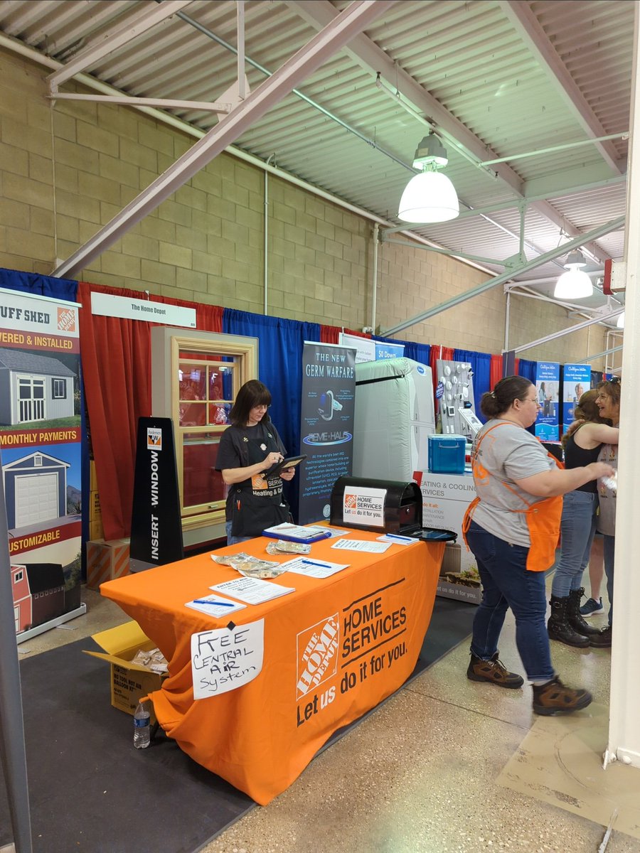 Day #3 at the Fair!! Lots of excitement around today. We've still got a surprise for your little "Doers" as well as a Free Centra Air system you can sign up to win. Let us know what projects we can help with! @soul99plus1 <a href="/cflcastillo/">Carlos Lopez</a> <a href="/Esmeraldac1990/">Esmeralda Zaragoza</a> <a href="/PGnac/">allen pagnac</a> <a href="/jordanolsen0288/">Jordan Olsen</a>