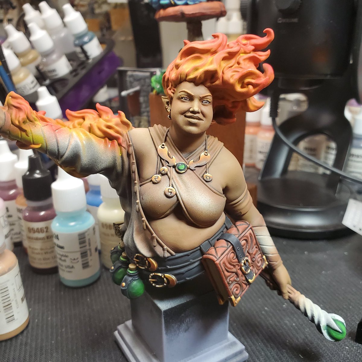 WickedElf_Minis's tweet photo. Last nights paint work. https://t.co/c8GQZcU04E