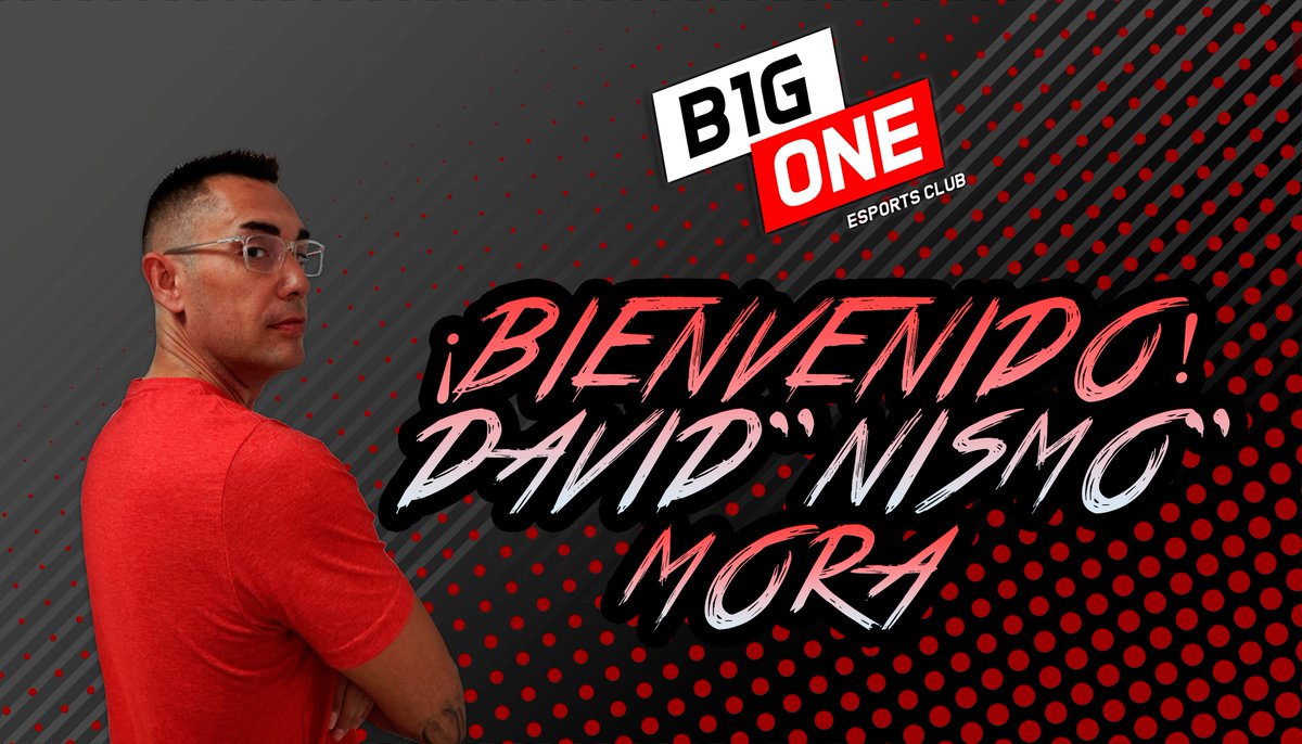 🔴#Comunicado 

Estamos muy contentos de anunciar la incorporación de David "Nismo" Mora a nuestra plantilla de Gran Turismo 7.

¡¡¡Bienvenido a tu casa @PR1_NISMO!!!

🎙️"Llego con ganas e ilusión de construir juntos, es un placer formar parte de Big One"

❤️#WeAreOne <a href="/ceroil/">CEROIL</a>