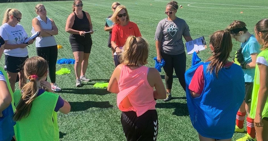 CJSA's tweet photo. All female coach education courses are underway. Thank you @USYouthSoccer https://t.co/UEZHisWoNd