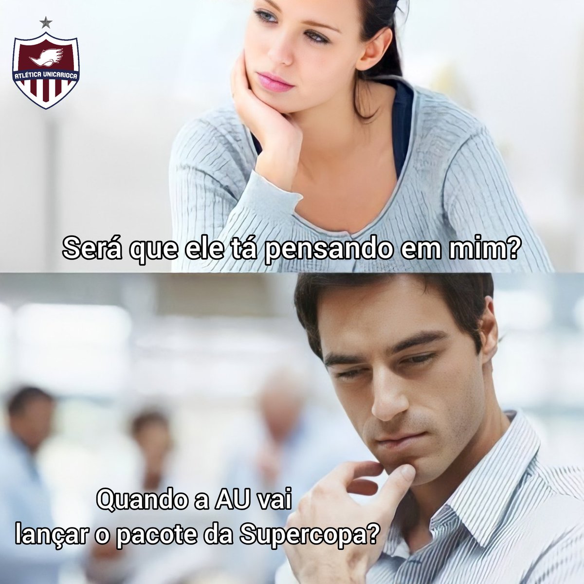 AUniCarioca_'s tweet photo. O que todos pirados pensam ⬇️ https://t.co/86mTctotFG