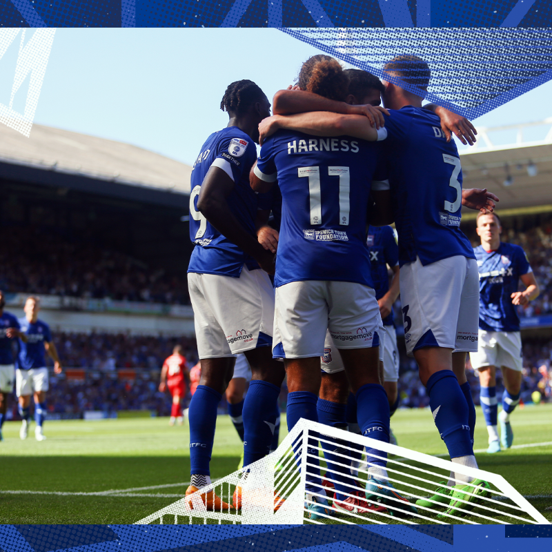 IpswichTown's tweet photo. ⏱ Three goals and three points!

👇 #itfc