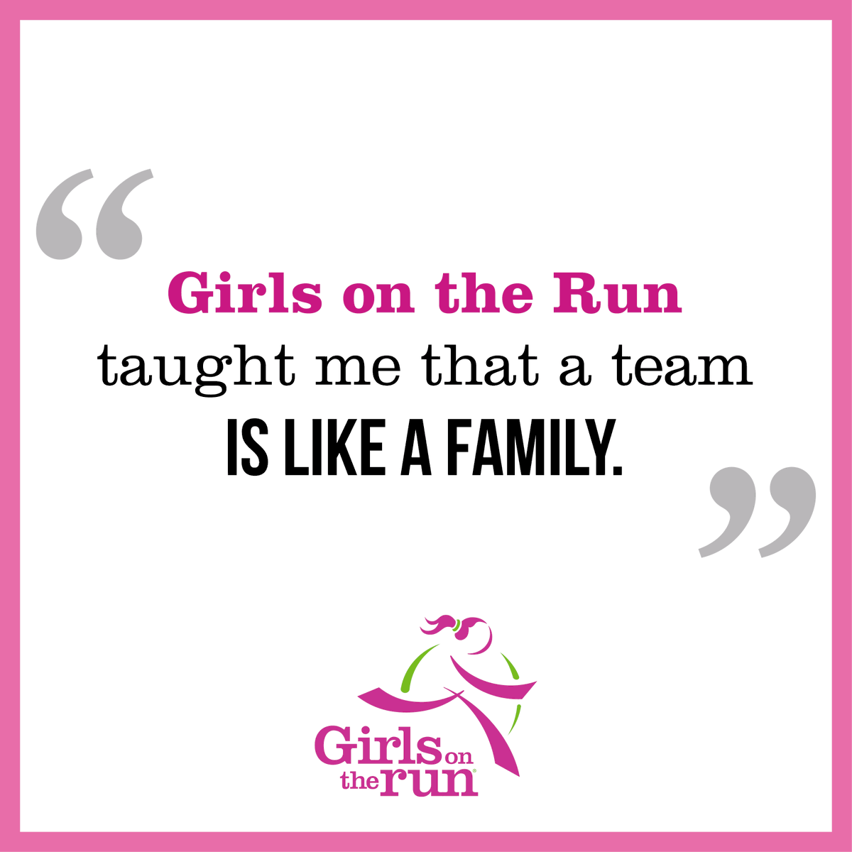GOTRMidMich's tweet photo. For many girls, Girls on the Run is their first opportunity to be a part of a team. You can help girls find a safe place to connect and belong by donating to Girls on the Run today: https://t.co/DE1AjYq8xR #GOTRMidMich #girlsontherun #limitlessimpact https://t.co/OiDmNUhPpe