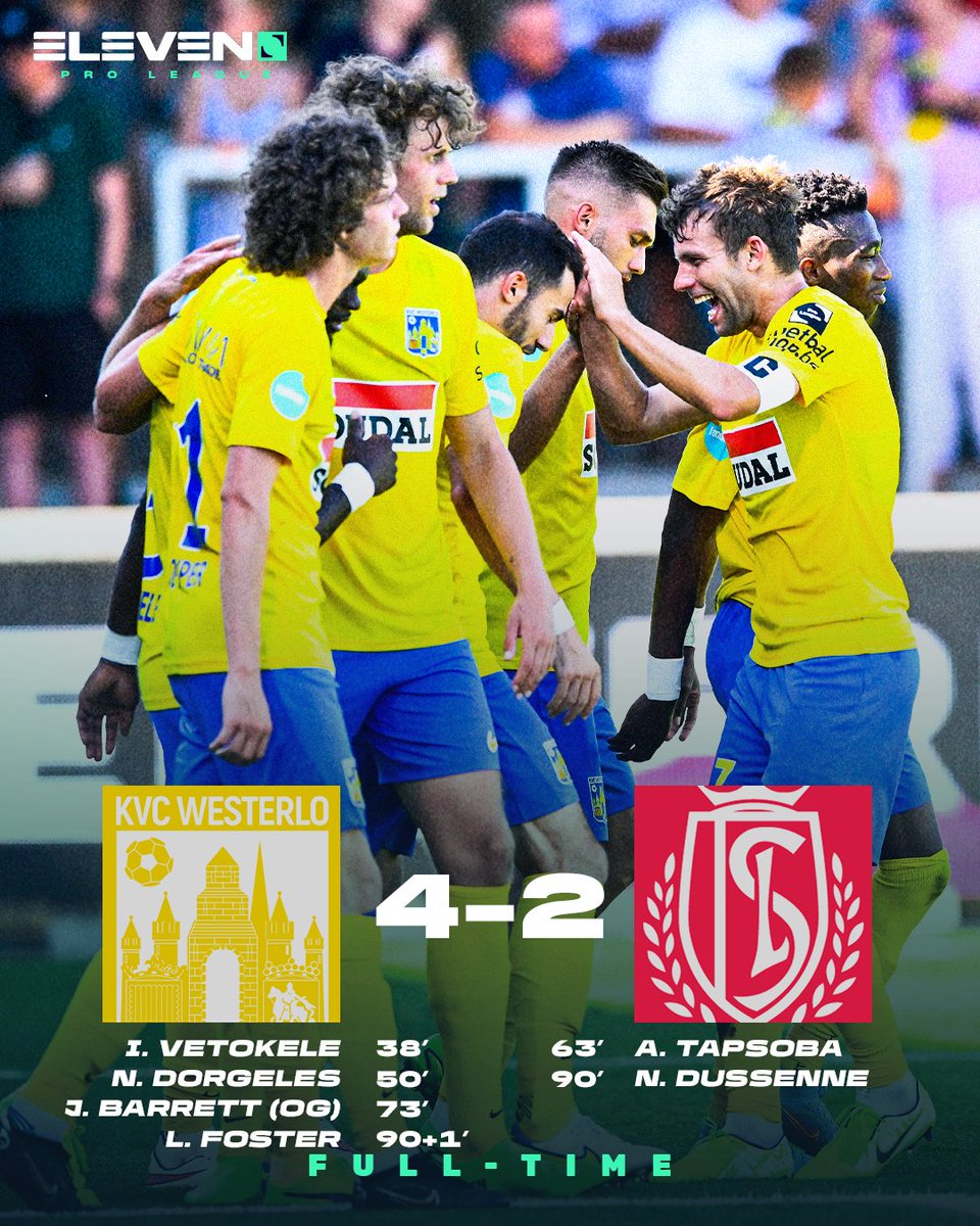 FT | Le <a href="/KVCWesterlo/">KVC Westerlo</a> empoche une victoire importante face au <a href="/Standard_RSCL/">Standard de Liège</a> ! 🟡🔵 #WESSTA