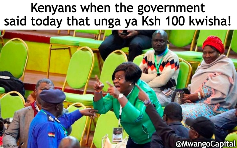 MwangoCapital's tweet photo. 𝐄𝐧𝐣𝐨𝐲 𝐭𝐡𝐢𝐬 𝐰𝐞𝐞𝐤'𝐬 𝐭𝐨𝐩 𝐛𝐮𝐬𝐢𝐧𝐞𝐬𝐬 𝐧𝐞𝐰𝐬 𝐢𝐧 𝐦𝐞𝐦𝐞𝐬 𝐚𝐬 𝐩𝐨𝐰𝐞𝐫𝐞𝐝 𝐛𝐲 @theshacknairobi:

1. Agriculture CS Peter Munya has suspended the KES 100 Unga subsidy program citing inadequate funds from Treasury to finance the program: 

#MwangoMemes https://t.co/gK4zvXqqLW