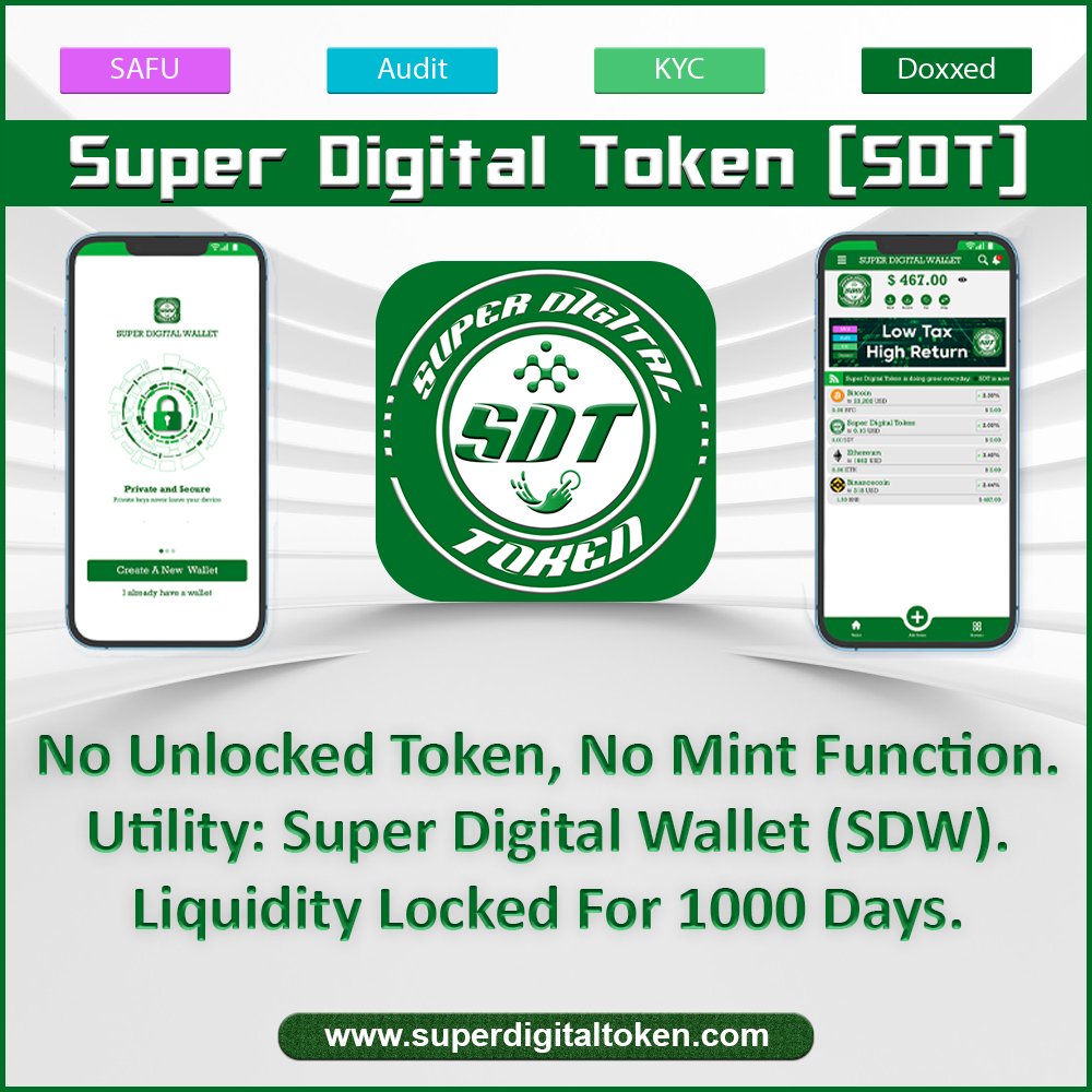 Super Digital Token tweet media