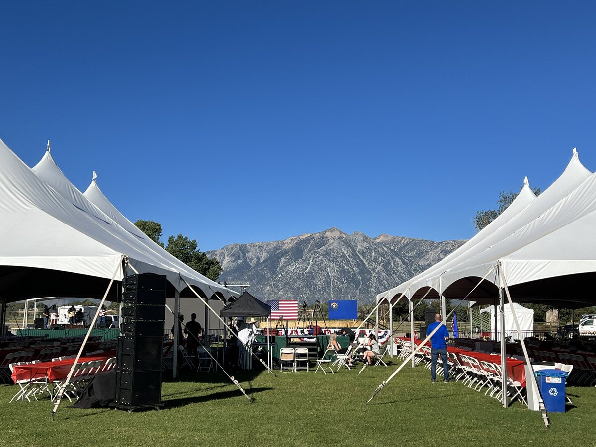 There's no place more picturesque than Carson Valley, and there's no spot better for Nevada's single largest annual political rally! #BasqueFry🇺🇸