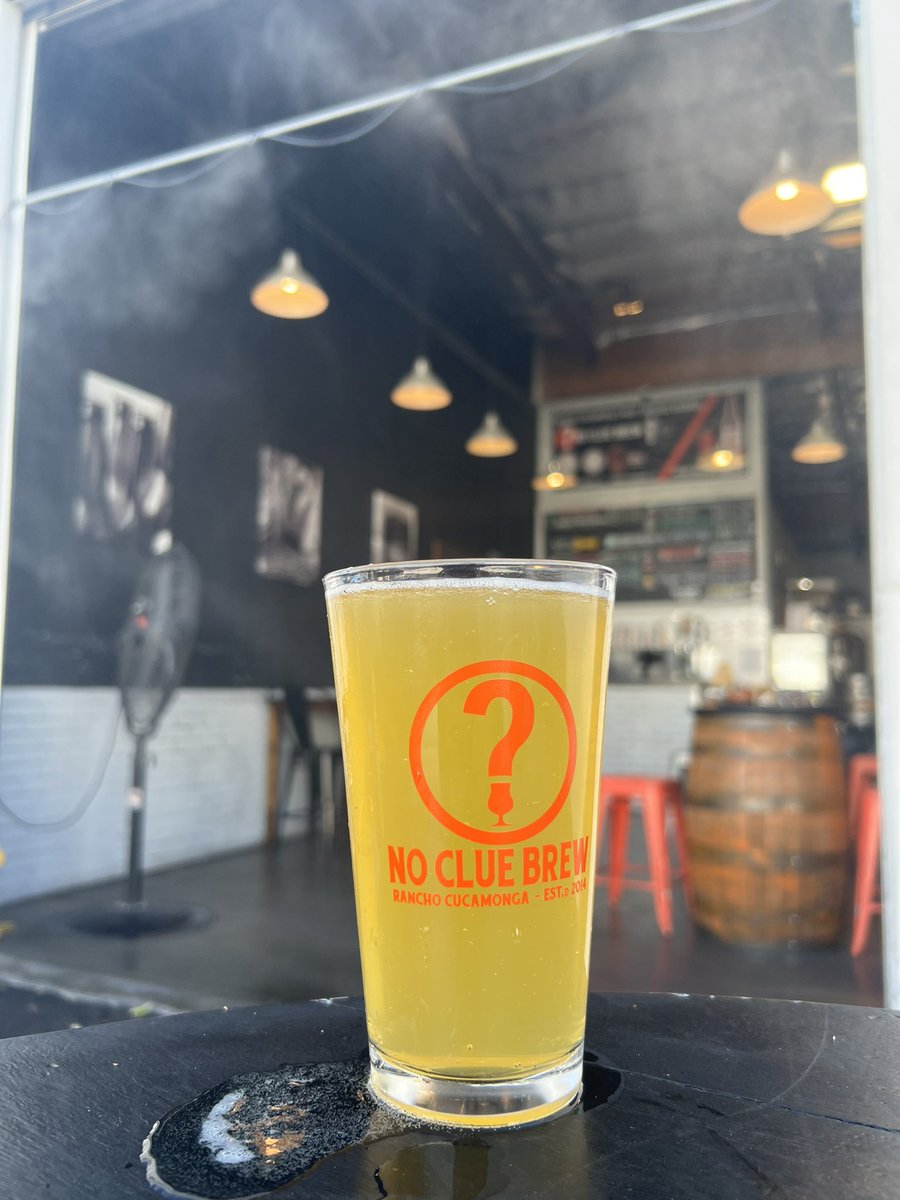 NoClueBrew's tweet photo. Have you tried our delicious cold IPA Shriveled up? Stop by the taproom and try out this hybrid ale/lager IPA that is bursting with hop aroma and flavor.
And check out our cooling misters to keep you comfy during the heat wave, cheers 🍻 https://t.co/C0qckUnRXX
