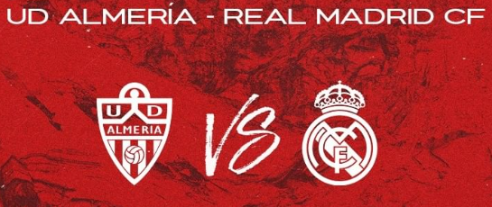Si la Unión Deportiva Almería GANA mañana al Real Madrid, hago un sorteo de 100€ entre todos los que den RT a este tweet y me sigan 🫣
