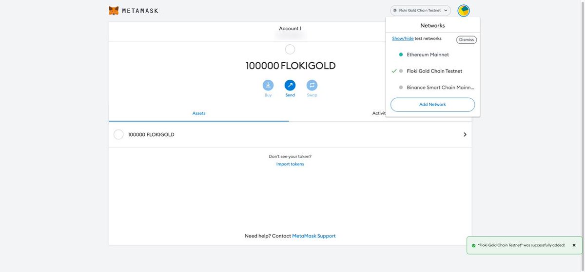 Flokigoldd's tweet photo. 🪙$FlokiGold #blockchain is ready to airdrop holders in less than an hour! 

Soon you will see why🪙#FlokiGold will become the #Gold Standard of #memecoins!

$FlokiGold #ETH #Floki #Memecoin #Floki #Flokisv #BTC $PLSF  #Floki #HEX #PulseChain https://t.co/sSchuRBojK