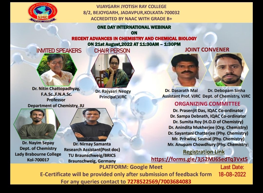 NirnaySamanta's tweet photo. I am looking forward to interact with young minds who are future- scientists. https://t.co/2lyIhohiC7 https://t.co/Uxe6GUcxke
