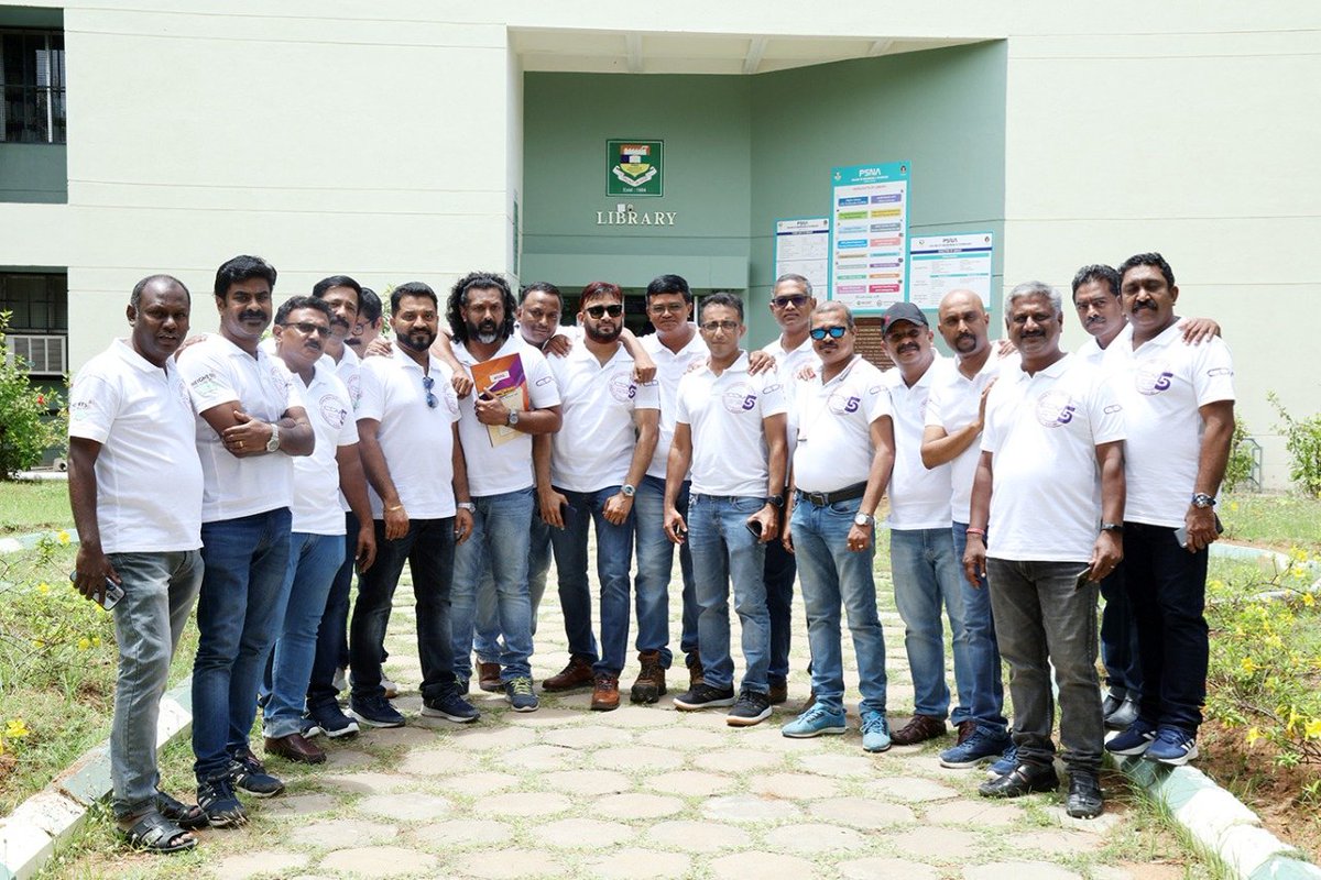 psnacetofficial's tweet image. During the AlumniMeet of MBA students of 1998 - 2000 Batch who have come to reminisce the days they have spent together on campus. Pro-Chairman Rtn Thiru.R.S.K.Raguraam, Trustee Mr.Surya Raguraam shared the joy of togetherness with our cherished alumni.