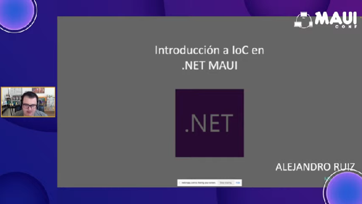 Tercer speaker invitado <a href="/alejandroruizva/">Alejandro Ruiz</a> 
Tema: Introducción a IoC en .NET MAUI
#MAUIConf2022
youtube.com/watch?v=637V5c…
