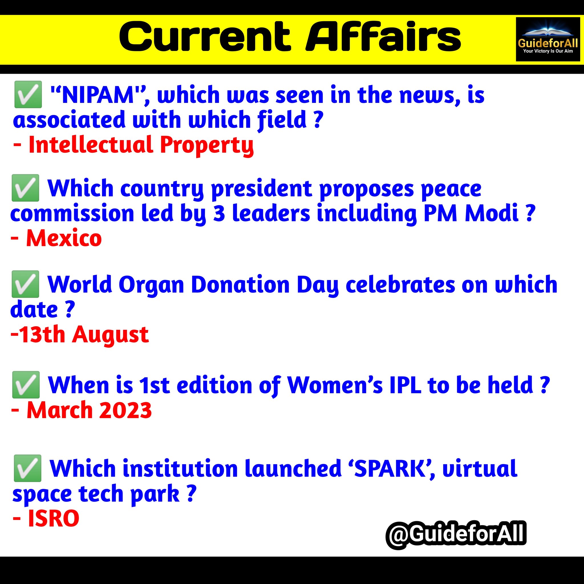 General Knowledge for UPSC on X: ✓ Current Affairs ✍: #KPSC #TNPSC #UPSC  #UPPSC #GPSC  / X