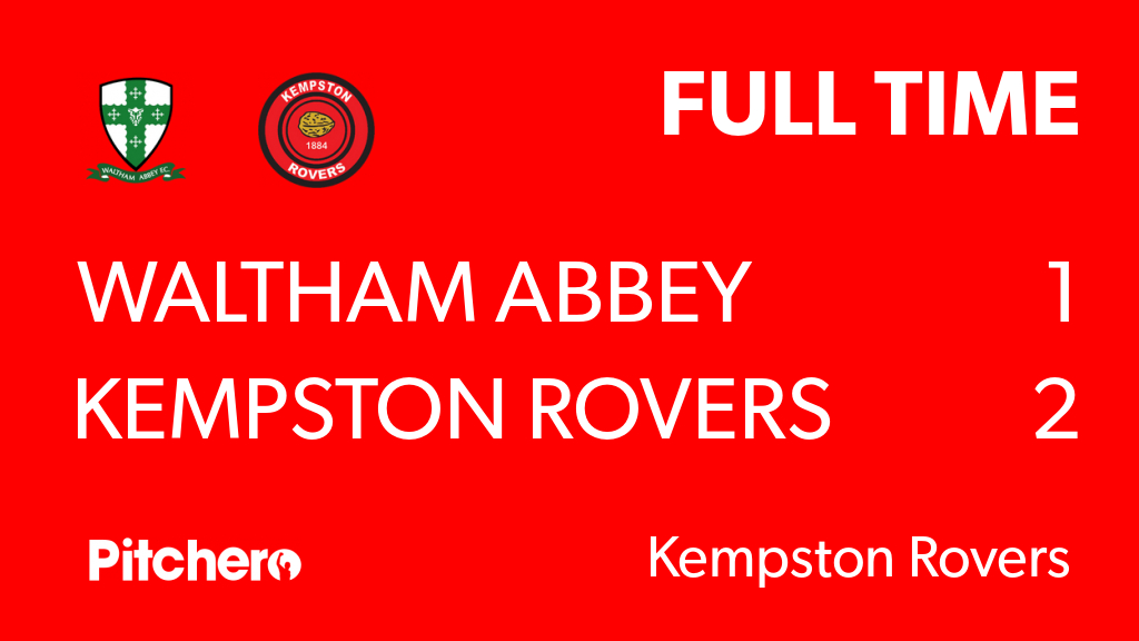 Kempston_Rovers's tweet photo. FULL TIME: Waltham Abbey 1 - 2 Kempston Rovers
#WALKEM #Pitchero
https://t.co/a2oKTkHslZ https://t.co/TpZz6XNZ5F