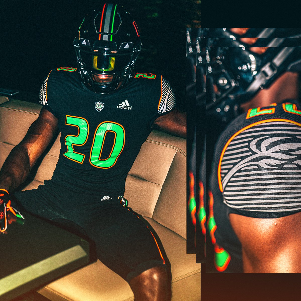 CanesFootball's tweet photo. Miami Nights. The details.
On sale 08.15.22
@adidasFballUS /// #teamadidas