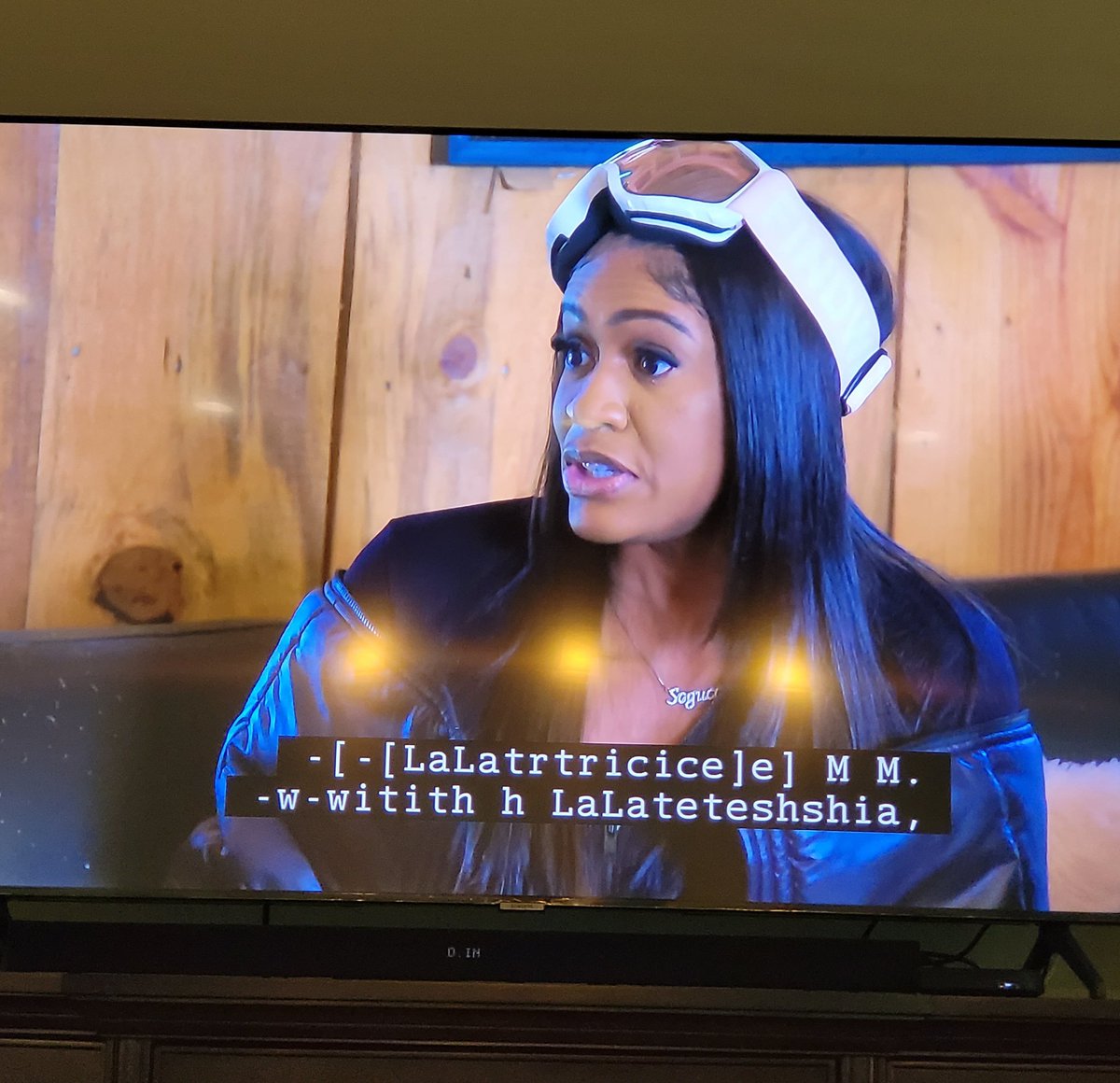 ColezCreations's tweet photo. Take a close look at closed captioning for the #BelleCollective. Seeing this is concerning for those who are dependent upon this being right. So, @OWNTV how can this be addressed and fixed? Please and thank you. https://t.co/2sYQbwoWpv