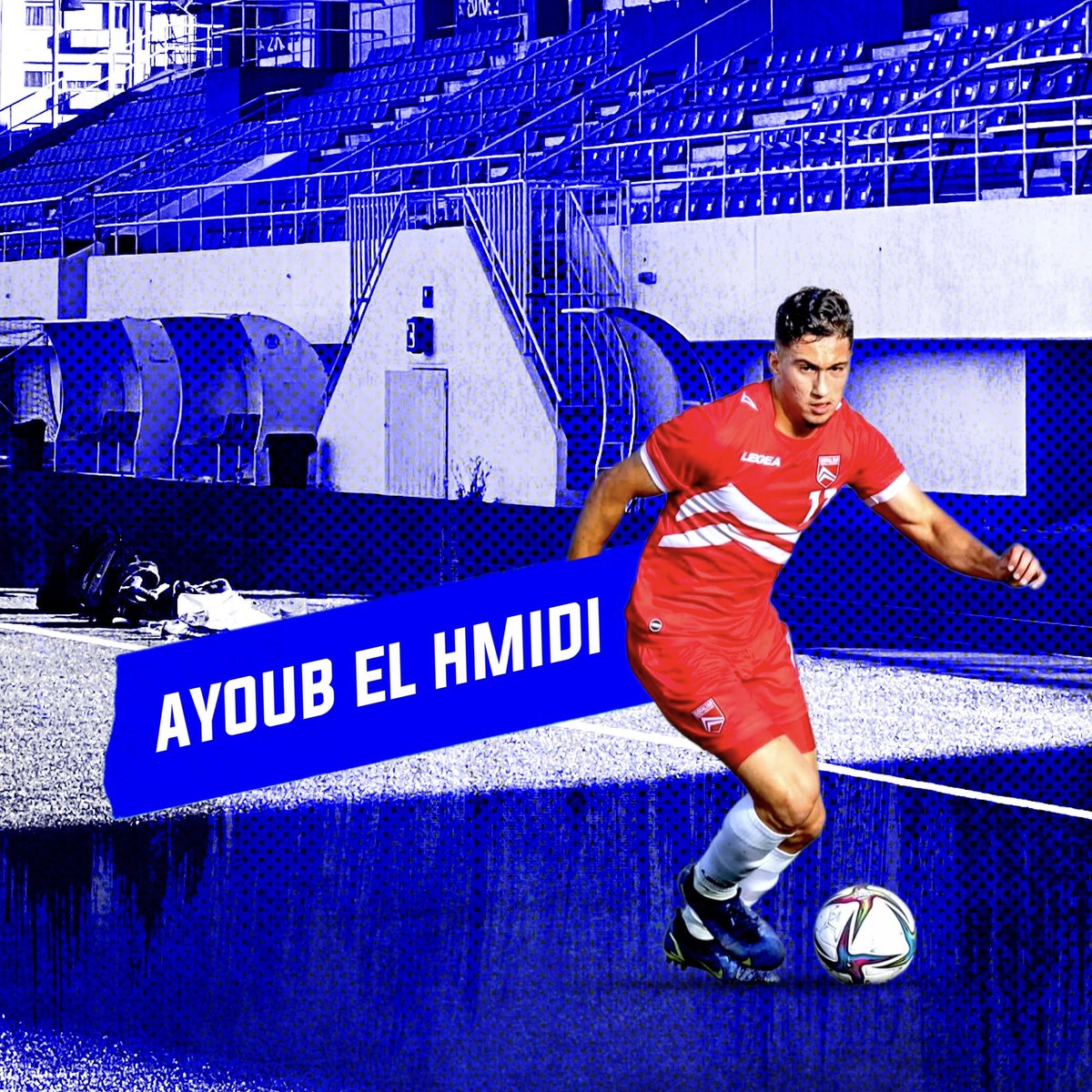 StJosephsFCGib's tweet photo. 📝 St Joseph’s has agreed the signing of Ayoub El Hmidi. A promising young winger and U21 Gibraltar International with a wealth of potential. 

#WelcomeHmidi 
 
👉🏻 Read more: https://t.co/QHcRKGl5qN https://t.co/oN1Mykl0UR