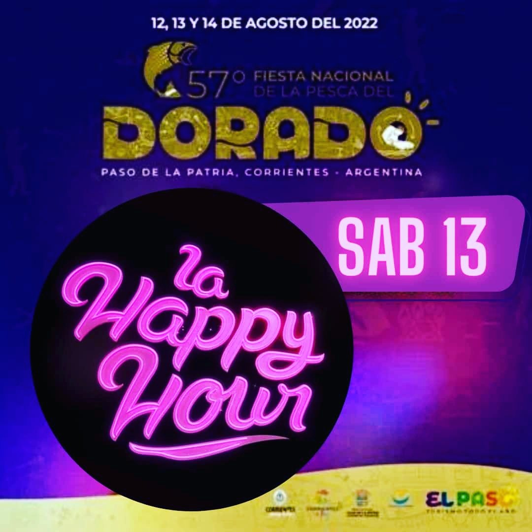 lahappyhourOk's tweet photo. HOY en la "57° Fiesta Nacional De La Pesca Del Dorado" Paso De La Patria (Corrientes) 🎣 https://t.co/oWg23IHm54