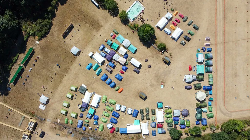 Thanks to Paul for these amazing aerial shots of our site! 🖼️

Can you spot your tent? ⛺️ 

#SuffolkPunch22 #SkillsForLife #Scouts #DronePhotography