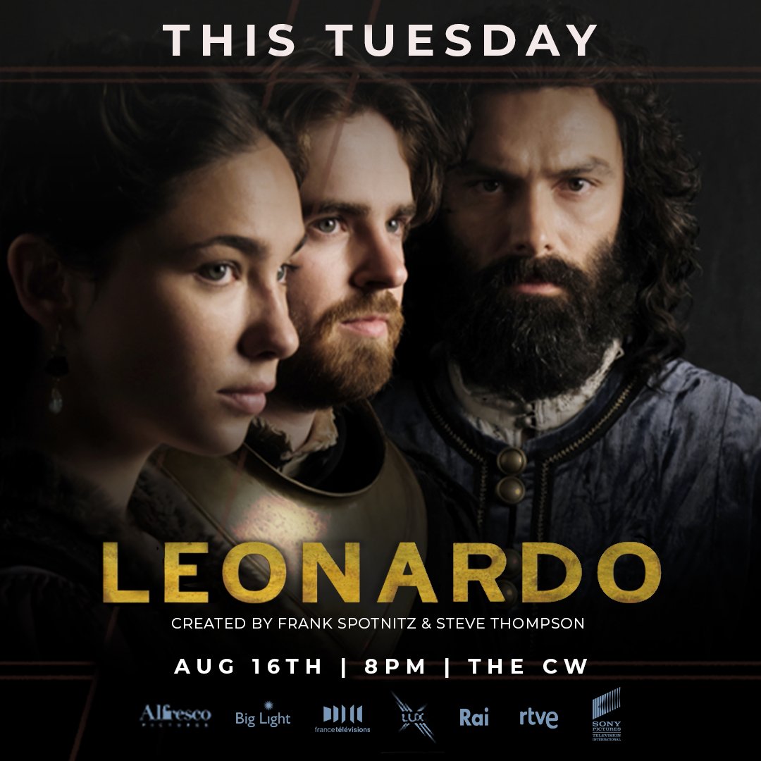 It's finally here! @Leonardo_Series will be premiering on The CW this Tuesday, August 16th at 8pm. We hope you enjoy it!