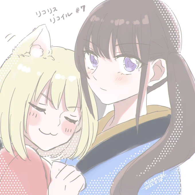 なにみているんですか? #リコリコ #ちさたき 