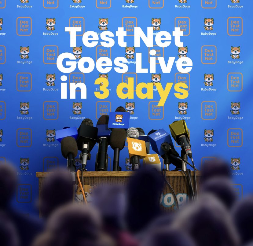 BabyDoge's tweet image. We are only 3 days away! 🐶🍭

#BabyDogeSwap