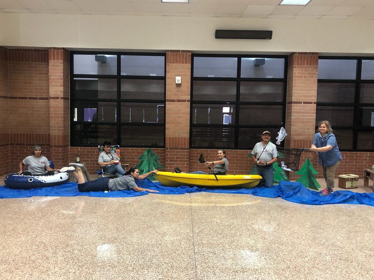 Our amazing custodians didn’t forget to take their team picture!#happycampers <a href="/katyisd/">Katy ISD</a> <a href="/kfloyd71/">Kristi Floyd</a> <a href="/amandalhenley/">Amanda Henley</a> <a href="/geserna1/">Giovanni E. Serna</a> <a href="/CoachBalser/">Mark Balser</a> thanks <a href="/71Guenevere/">Guenevere</a> for capturing this priceless moment! 💜 <a href="/KatyISDMandO/">Katy ISD MAINTENANCE & OPERATIONS</a>