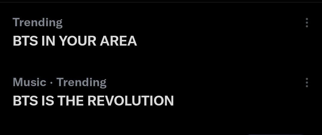 PurpleTwins1's tweet photo. Being in this Fandom is never boring 
I CAN'T BELIEVE WE REALLY TRENDED IT 

I MEAN....

BTS IS THE REVOLUTION 
BTS IN YOUR AREA
BTS PAVED THE WAY https://t.co/vEbRorq9ei