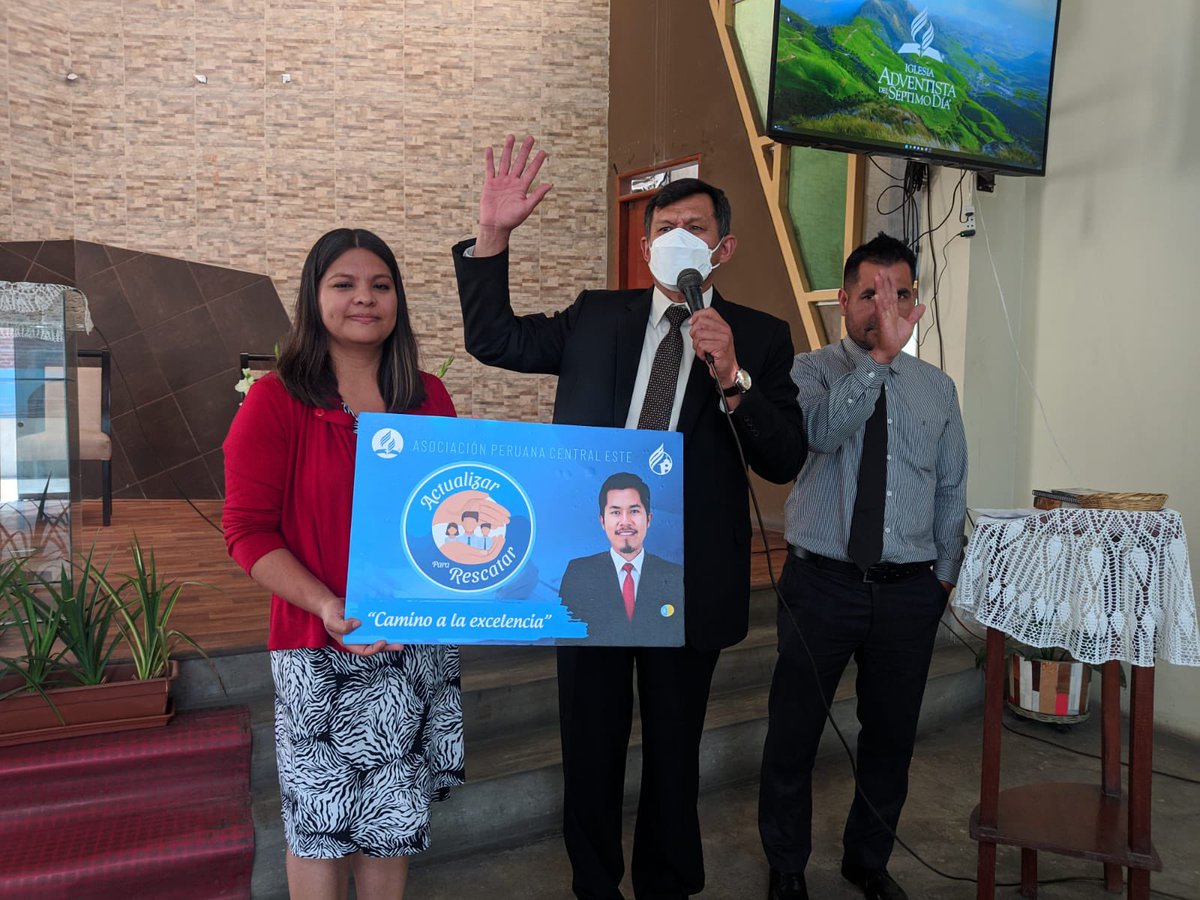 AdventistasAPCE's tweet photo. Compromiso total de los miembros de iglesia de nuestro campo misionero #APCE, con el proyecto #ActualizarParaRescatar. #RID https://t.co/0Kf9XluW56