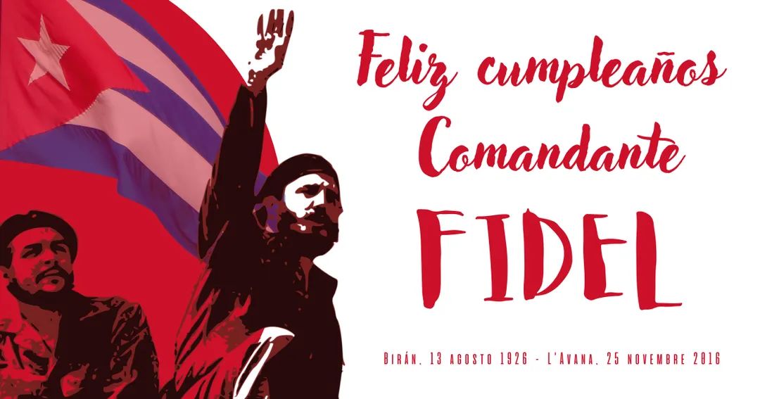 GiustoSano's tweet photo. Il 13 agosto del 1926 nasceva a Biràn, Fidel Alejandro Castro Ruz;  Primo ministro di Cuba e Primo Segretario del Partito Comunista di Cuba.
Nel novantaseiesimo anniversario della sua nascita AICEC e SGS ricordano il Comandante en Jefe.
¡GRACIAS FIDEL!

#FidelPorSiempre https://t.co/8eRQFqonVS