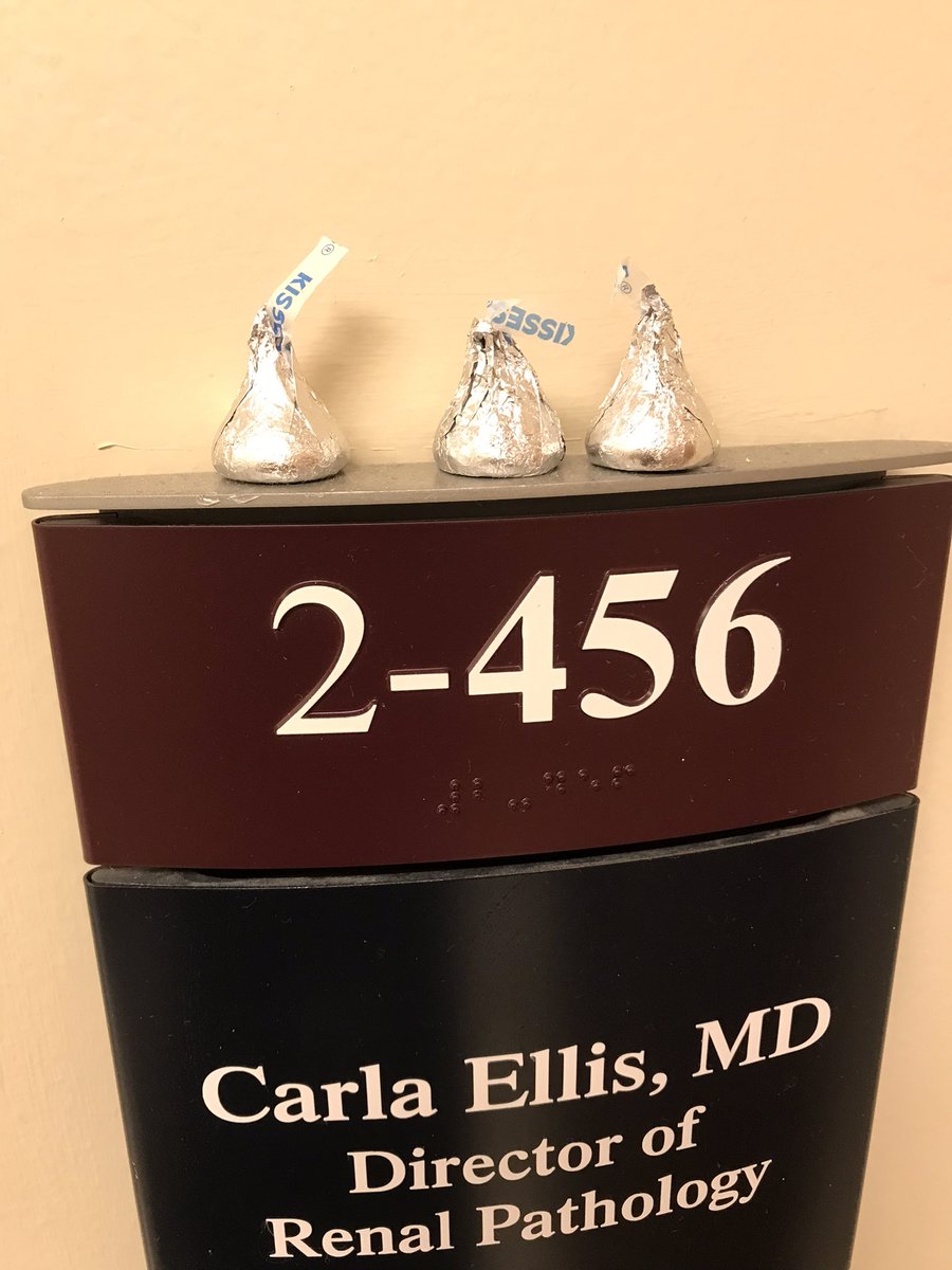 theglasspusher's tweet photo. Someone knew how much I needed this today! Thank you so much! @PJamshidi_MD was it you? 🤔 @NU_Pathology #chocolate #callweekend #renalpath https://t.co/EjJIEixLpS
