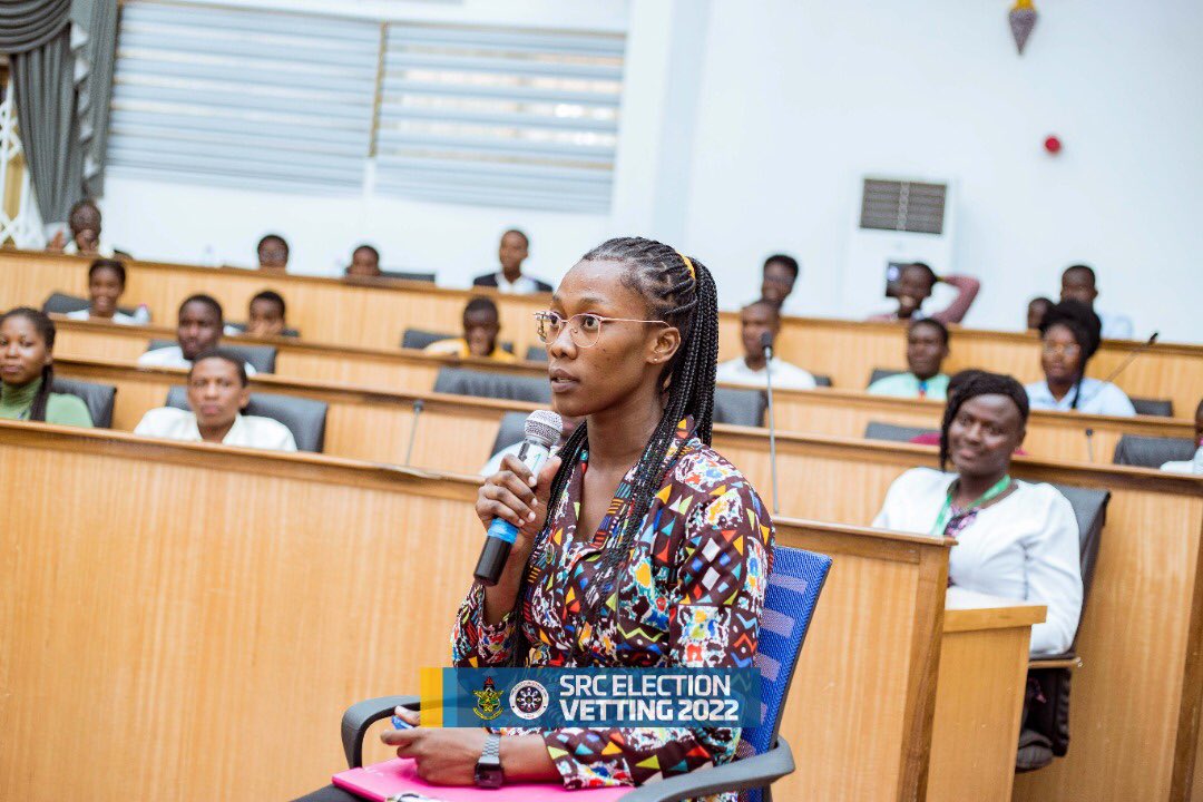 watsuptek's tweet photo. In your policy document you mentioned the introduction of the “Women Connect App”.
What is it for? How feasible is it?
Gilgal: “Likened to the Jodel app, the Women Connect app will be an anonymous platform for women to share their experiences.”
#KNUSTDecides
#ElectionCorner22 https://t.co/K4xsZ7QTYj