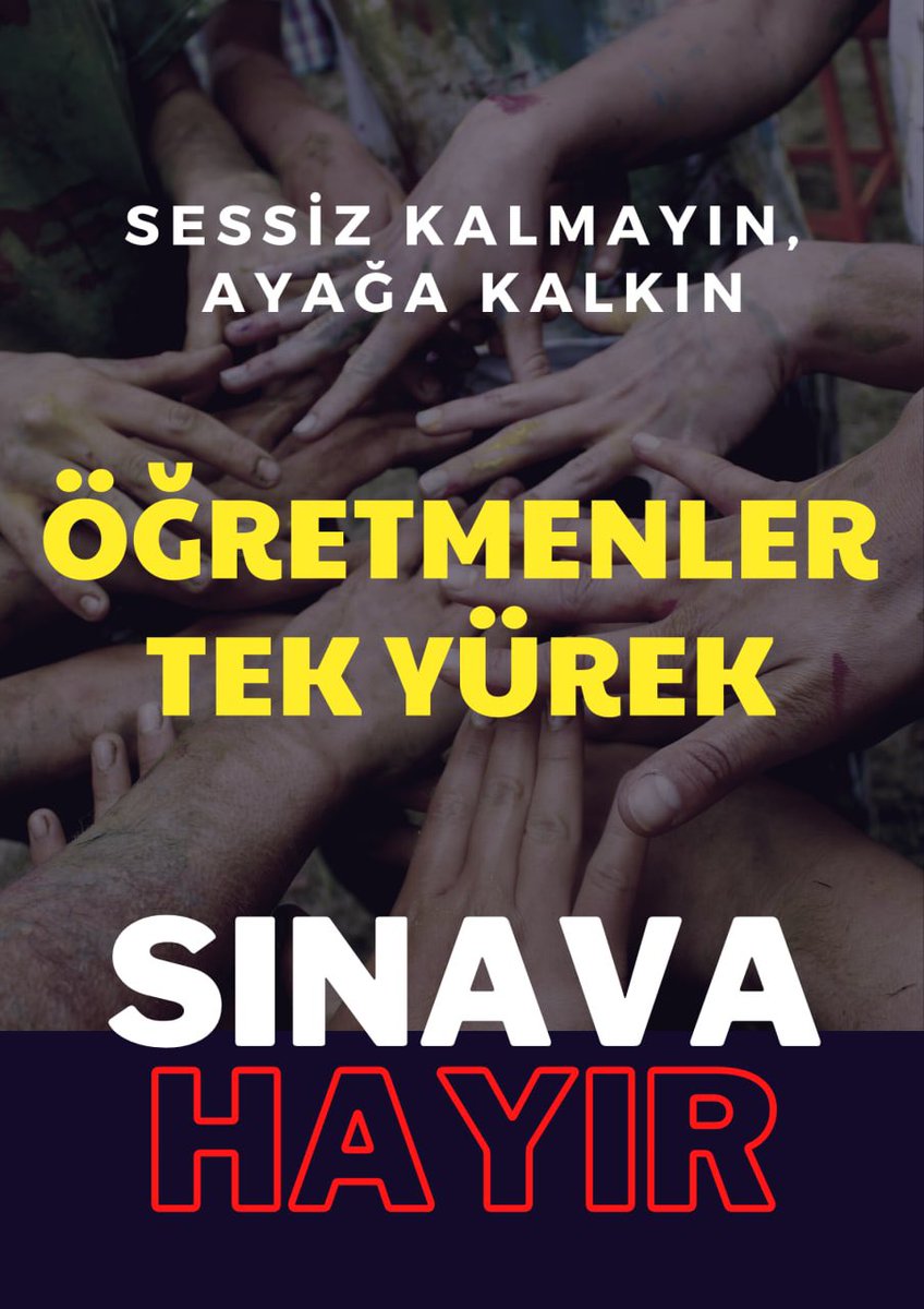 #ogretmenlerdiyorki